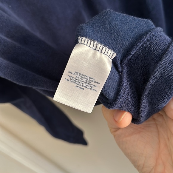 Lands End Large terry cloth sweater - Picture 4 of 4